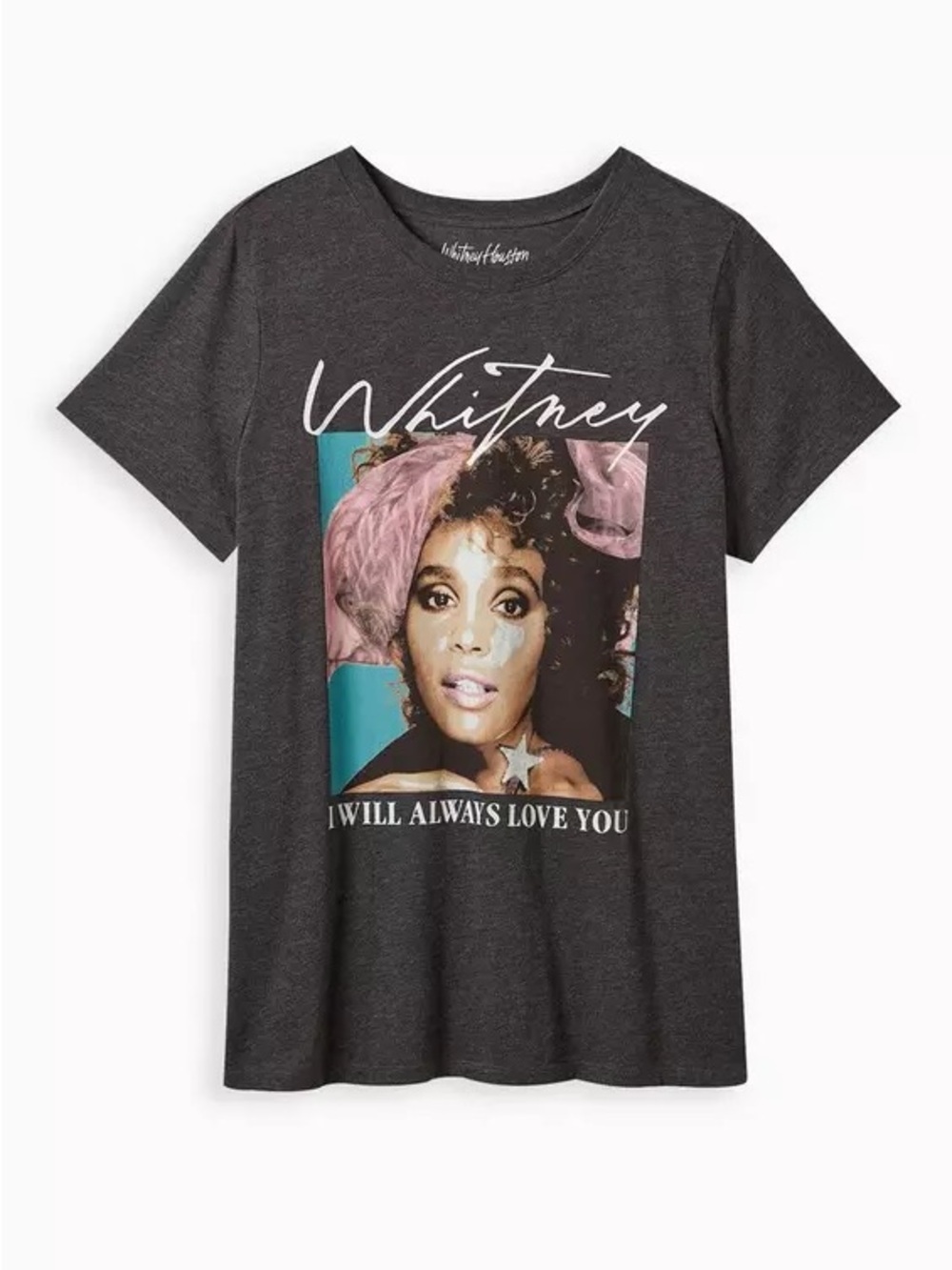 Whitney Houston Classic Fit Crew Tee NWT